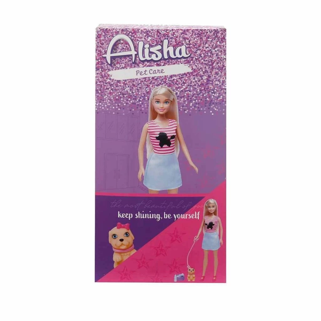 3384 SUN-RST-SIS-Minik Alisha Bebek Veteriner Aksesuarlı Set 29 cm 2A- Sunman - Görsel 5