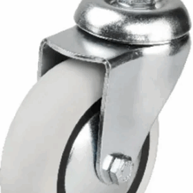 352 - 75x25 Mm Pvc Makaralı Vidalı Teker 4 Adet