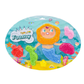 3565 SUN-YFN-FNZ-Slime Foam Kız Denizkızı Figür Şeklinde 8li Kartela - Sunman