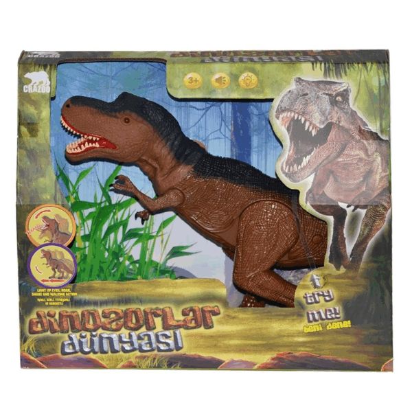 36127 Sesli ve Işıklı Büyük Dinozor - Görsel 2