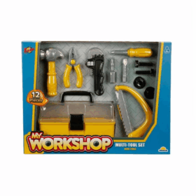 Çocuk 3718 Zapp Toys My Workshop Çantalı Tamir Seti 12 Parça -Sunman