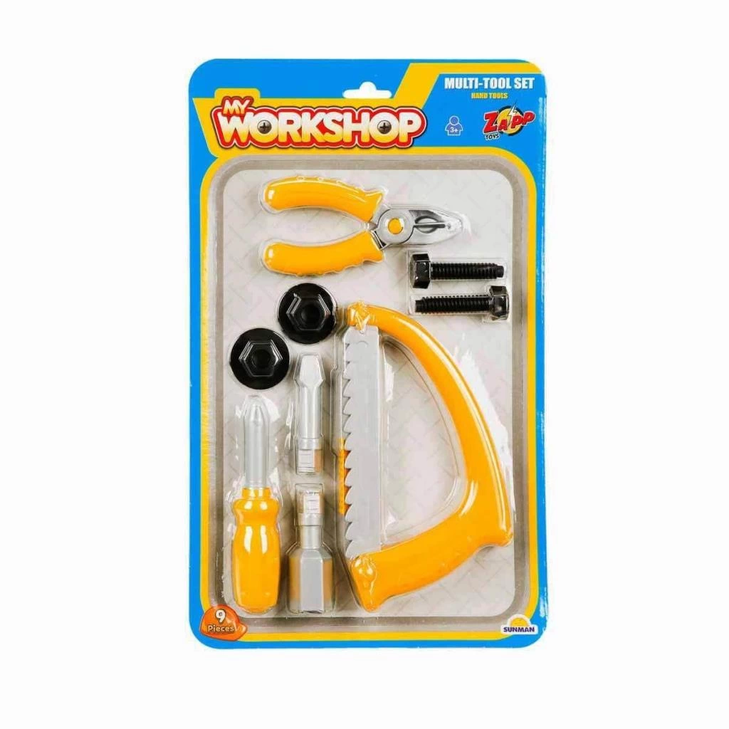 Çocuk 3719 Zapp Toys My Workshop Tamir Seti 9 Parça -Sunman - Görsel 2