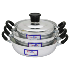 3LÜ ALÜMİNYUM OMLET SET NO-18-20-22 (K0)