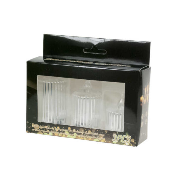 3LÜ LED MUM SETİ PT-410 (K0) - Görsel 3