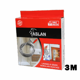 3MT X 6MM SUSTA SPRAL LAVABO - GİDER AÇAR (K0)