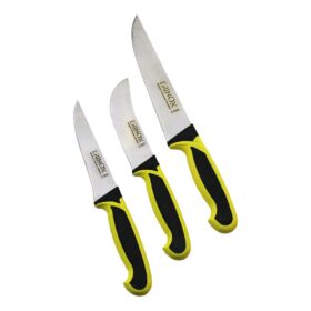 3PCS KURBAN BIÇAK SETİ Ç-032K--Ç-320Y--Ç-0403 KEMİK SIYIRMA- DERİ SOYMA=YÜZME- KURBAN BIÇAK BRKT-092673 (K0)