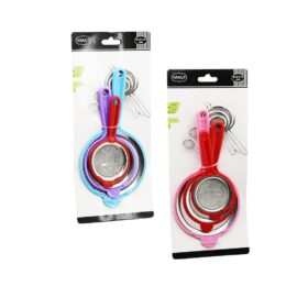 3PCS SET   MİNİ= 6CM-8CM-10CM  TEL SÜZGEÇ  RENKLİ PLASTİK SAP - ÇERÇEVE (K0)