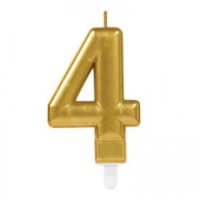 4 Rakam Mum Gold Renk (K0)