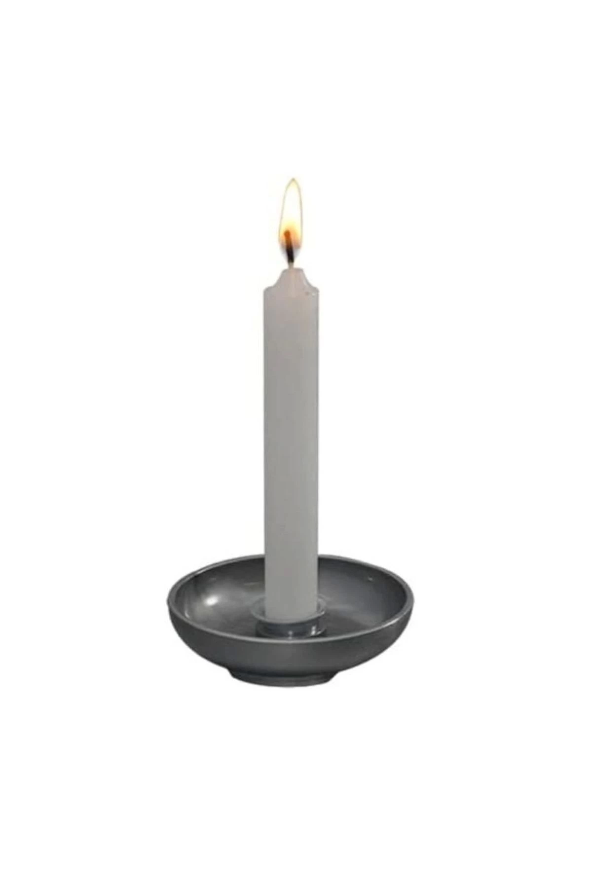 40 Adet Mum Bakkal Mumu ( 10 Cm ) Beyaz Bakkal Mumu Dilek Mumu Büyük Mum Beyaz Mum 40 Adet - Görsel 4