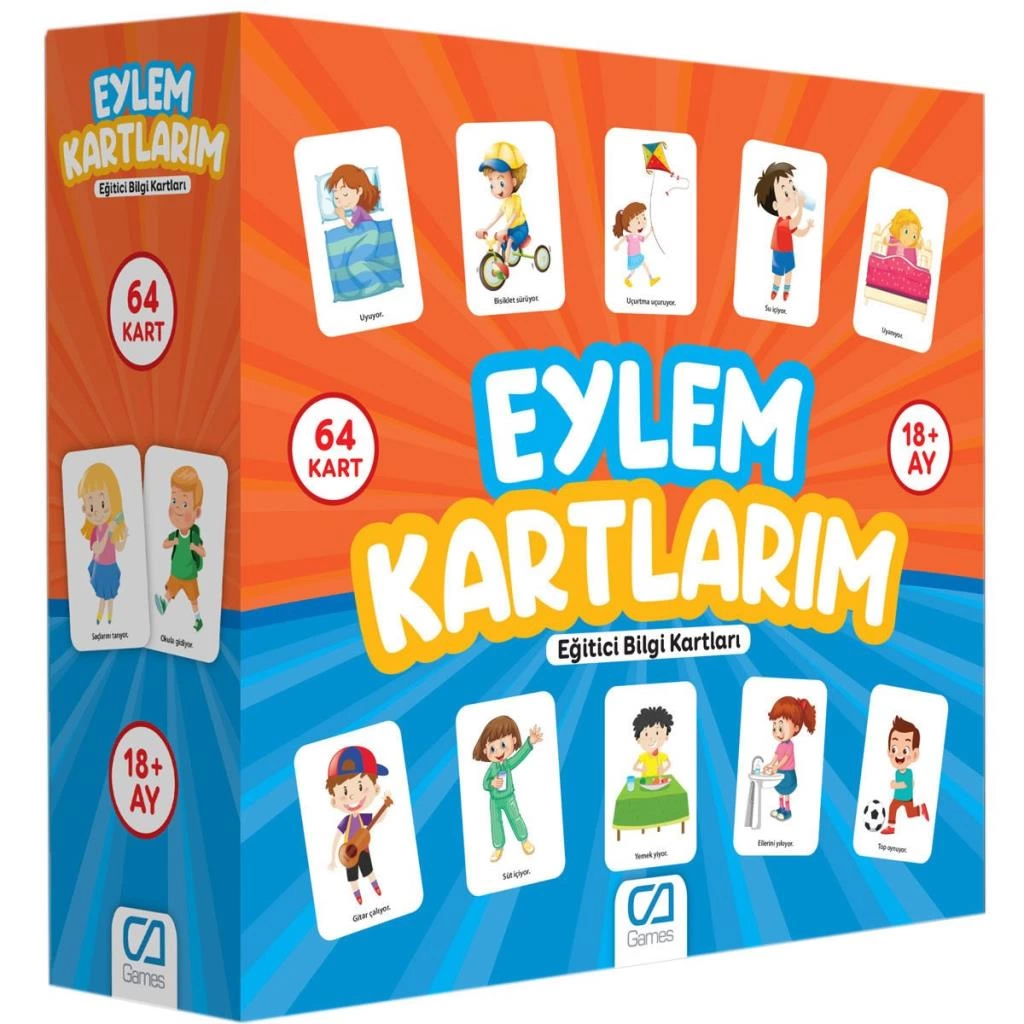 Çocuk 401 CAKRT-5174 Eylem Kartlarım - CA Games