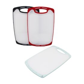 40X24CM  BÜYÜK  PLASTİK  KESİM PANOSU  KAYMAZ SİLİKON KENARLIK - 10MM KALINLIK (K0)