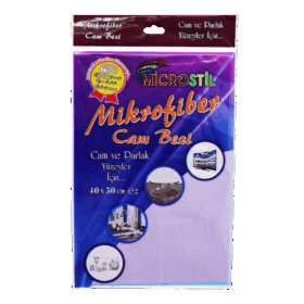 40X50CM MİKROFİBER TEMİZLİK CAM BEZİ (K0)