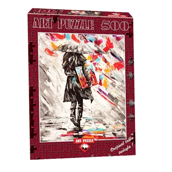 4165 Puzzle Sanat Eleştirmeni 500 Parça Puzzle - Görsel 2