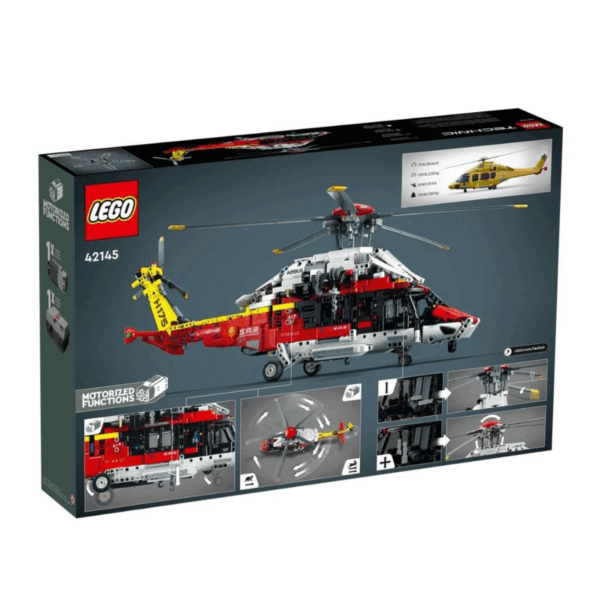42145 ®  -Airbus H175 Kurtarma Helikopteri 2001 parça +11 yaş - Görsel 5