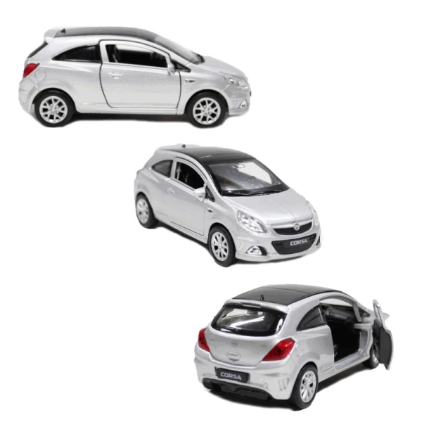 42363  Metal Çek Bırak Kapıları Açılan Opel Corsa 11 Cm - Görsel 2