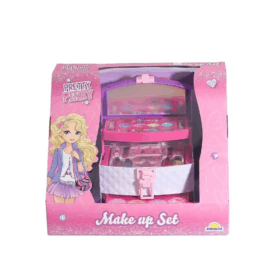 Çocuk 4279 3 Katmanlı Çantalı Makyaj Seti -Sunman