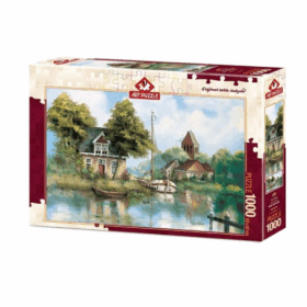 4386  Puzzle Eve Dönüş 1000 Parça Puzzle