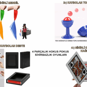 439lü Sihirbazlık Seti – Hokus Pokus Sihirli Numara Seti