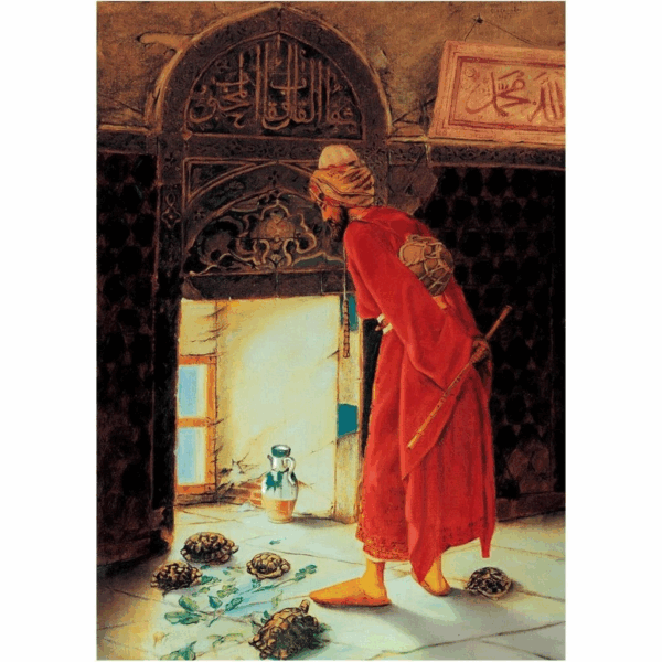 4452  Puzzle Kaplumbağa Terbiyecisi 1000 Parça Puzzle - Görsel 2