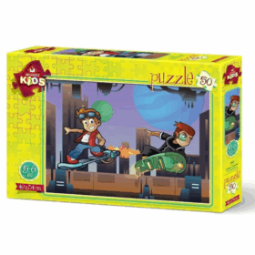 4502 Kaykaycı Çocuklar 50 Parça  Puzzle