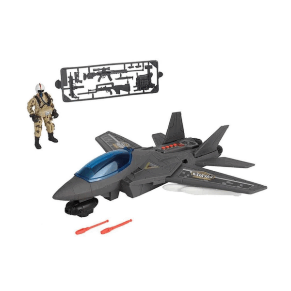 Çocuk 45054 Sesli ve Işıklı Soldier Force Air Hawk Attack Oyun Seti -Sunman - Görsel 3