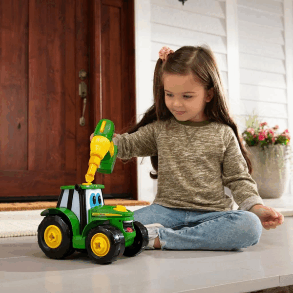46655 Tomy John Deere - Yap-Oyna Traktör Johnny +18 ay - Görsel 4