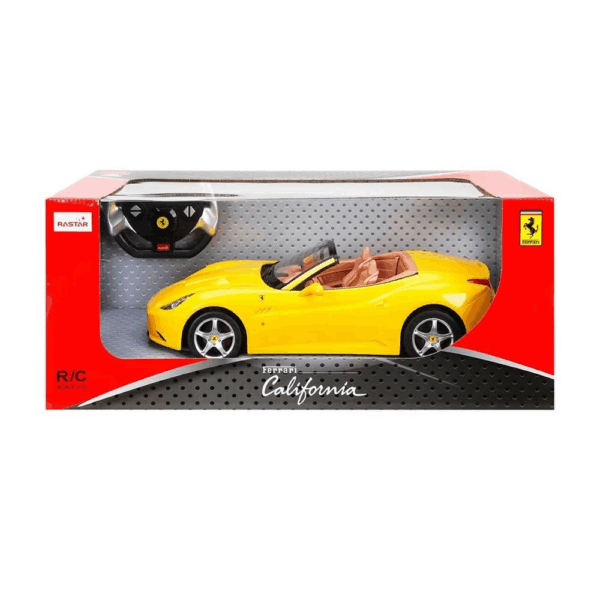 Çocuk 47200 1:12 Ferrari California Uzaktan Kumandalı Işıklı Araba - Görsel 2