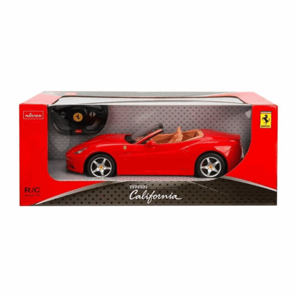 Çocuk 47200 1:12 Ferrari California Uzaktan Kumandalı Işıklı Araba - Görsel 3
