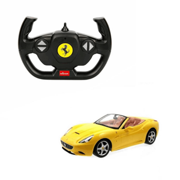 Çocuk 47200 1:12 Ferrari California Uzaktan Kumandalı Işıklı Araba - Görsel 5