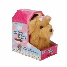 Çocuk 47908 Hareketli Sesli Sevimli Köpek Terrier -Sunman