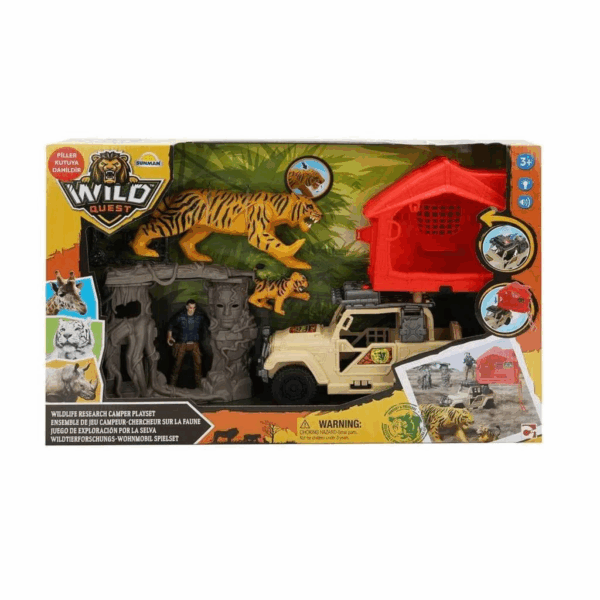 49205 Sesli ve Işıklı Wild Quest Safari Oyun Seti - Görsel 2