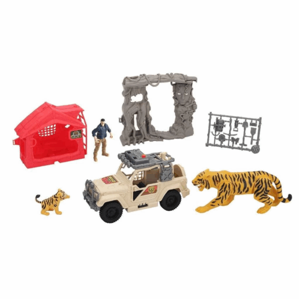 49205 Sesli ve Işıklı Wild Quest Safari Oyun Seti - Görsel 3