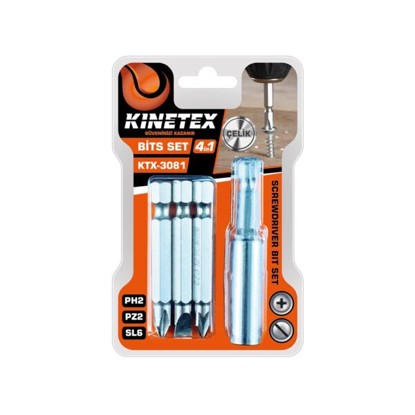 4PCS - PH2-PZ2-SL6  BİTS UÇ SET (K0)