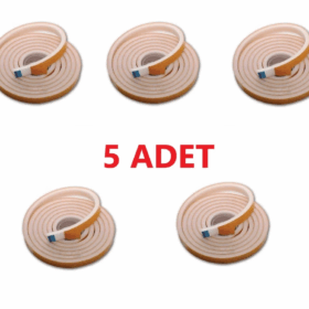 5 Adet 3 Metre Yapışkanlı Kapı Bandı Isı Yalıtım Süngeri