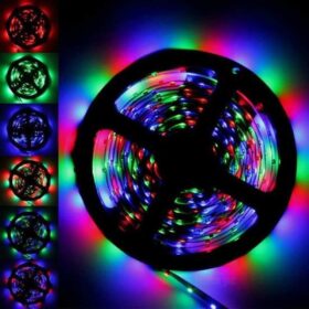 5 mt 20 Fonksiyonlu Uzaktan Kumandalı RGB Gaming Led Şerit Işık (K0)