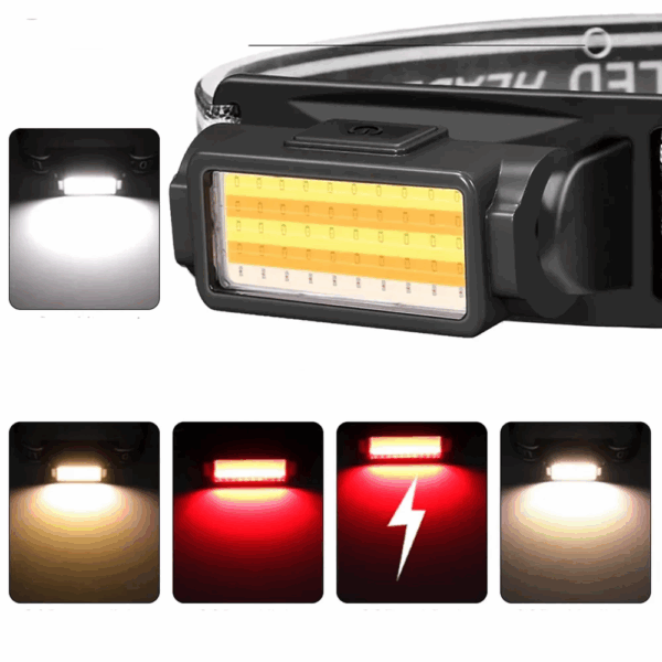 50 Cob Led Kafa Lambası  Wt-650 - Görsel 2