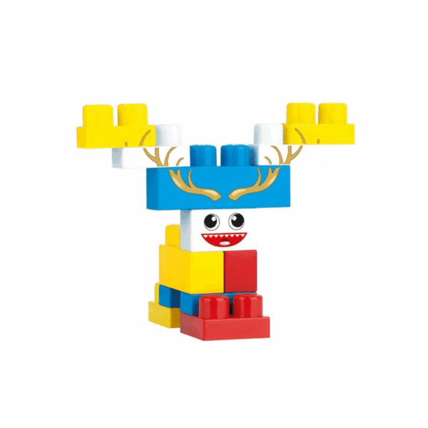 Çocuk 5028 Çantalı Mega Blok Seti 70 Parça -Dolu - Görsel 3