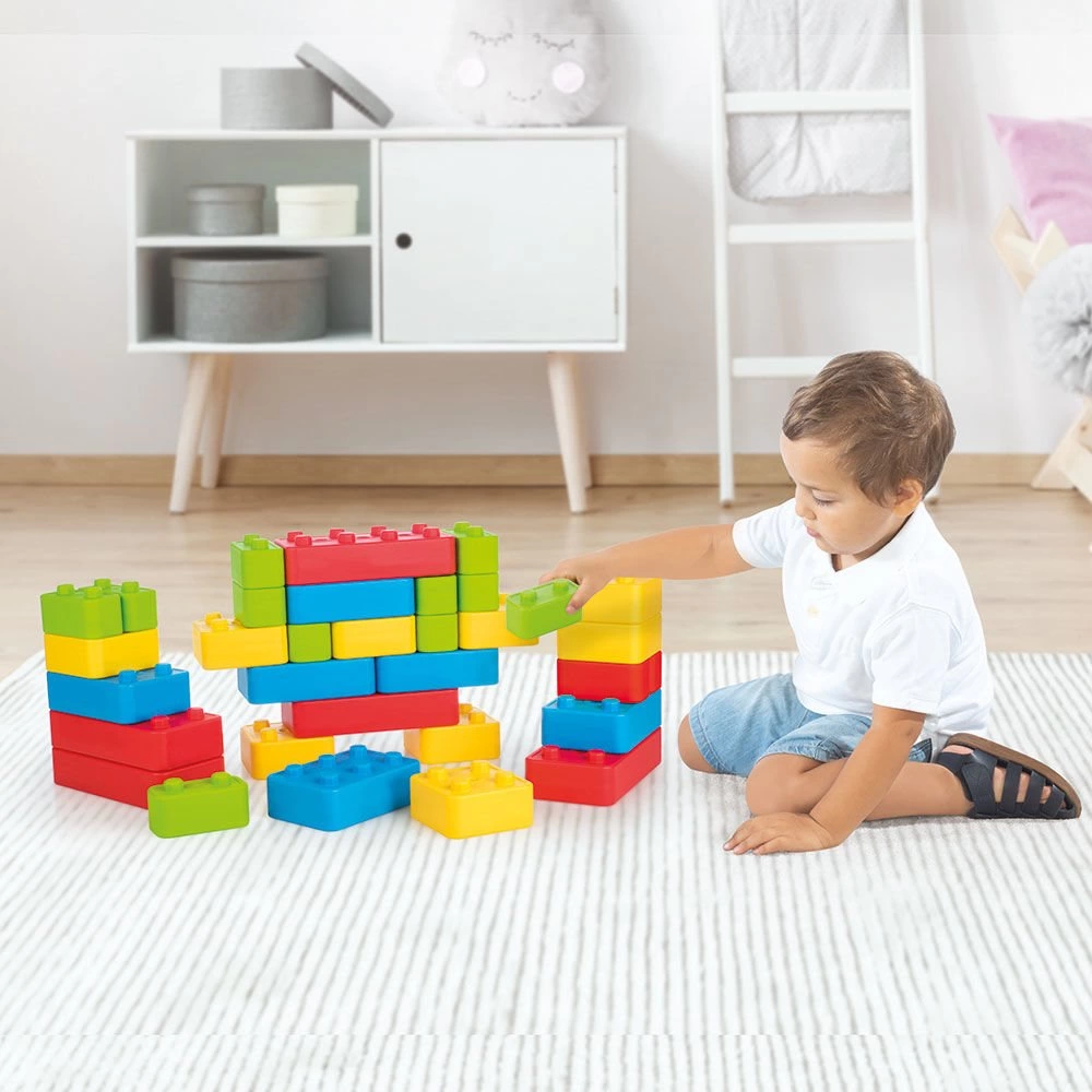 5034 Tuğla Blokları 48 Parça -Çantalı - Görsel 3