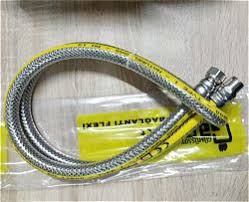 50CM FLEX DOĞALGAZ HORTUMU ÇELİK ÖRGÜLÜ (K0)