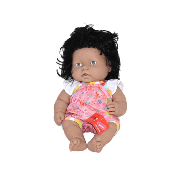 Çocuk 5108 Gamze Tombul, Konuşan Saçlı Bebek 40 cm - Görsel 4