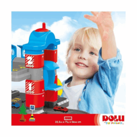 Çocuk 5157 Garaj 2 Katlı Oyuncak -Dolu
