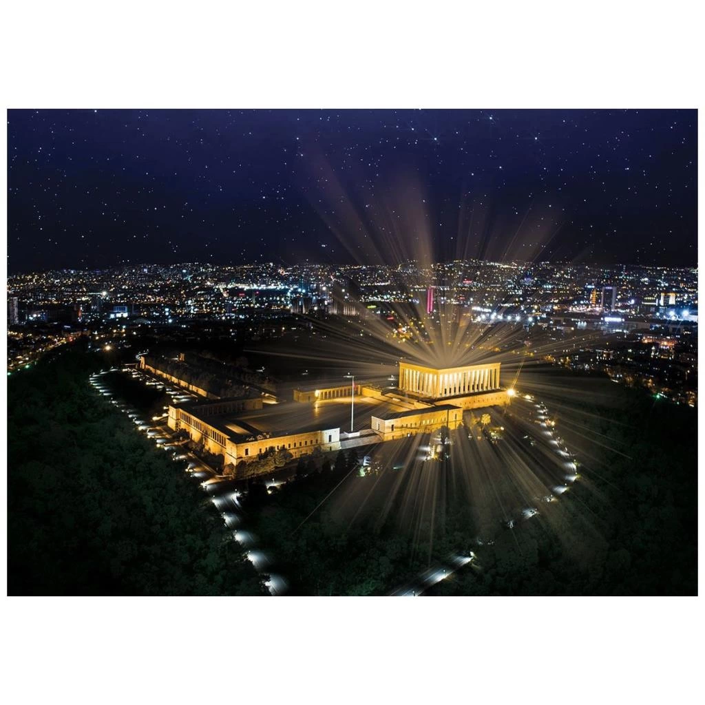 5237 Anıtkabir 1000 Parça Neon - Art Puzzle - Görsel 3