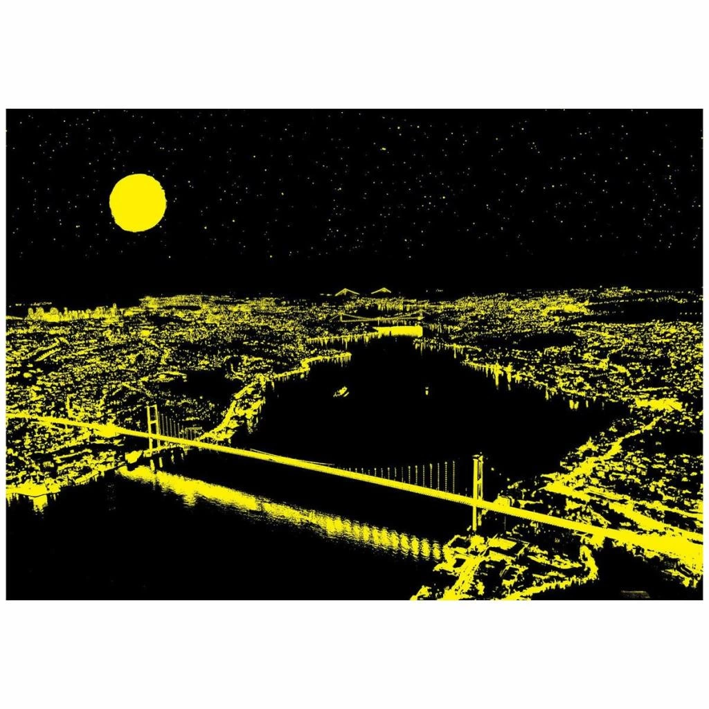 5239 Üç Köprü 1000 Parça Neon - Art Puzzle - Görsel 2