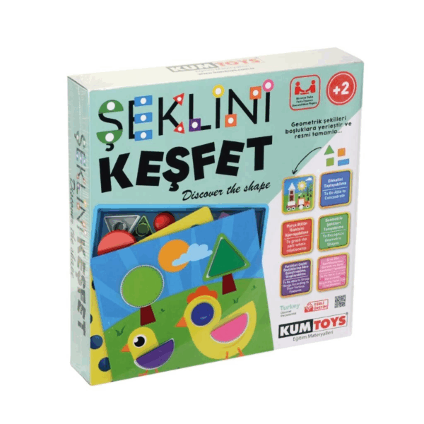 Çocuk 5306 KumToys, Şeklini Keşfet / +2 yaş