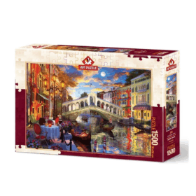 5372 Art Puzzle Rialto Köprüsü, Venedik 1500 parça Puzzle / +15 yaş