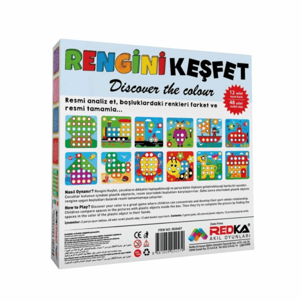 Çocuk 5457 Redka, Rengini Keşfet / +2 yaş - Görsel 5