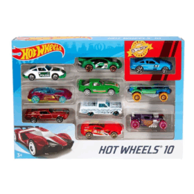 Çocuk 54886 Hot Wheels 10'lu Araba Seti - Karışık Asorti  - Erkol Özel Kampanya Fiyatı