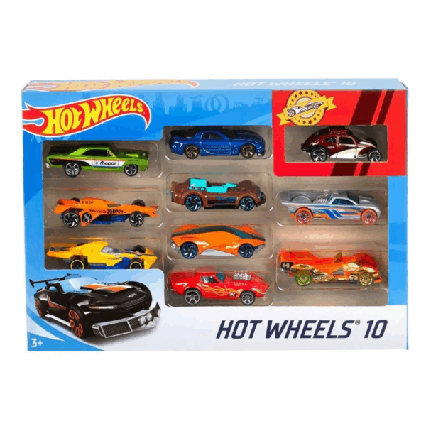 Çocuk 54886 Hot Wheels 10'lu Araba Seti - Karışık Asorti  - Erkol Özel Kampanya Fiyatı - Görsel 2