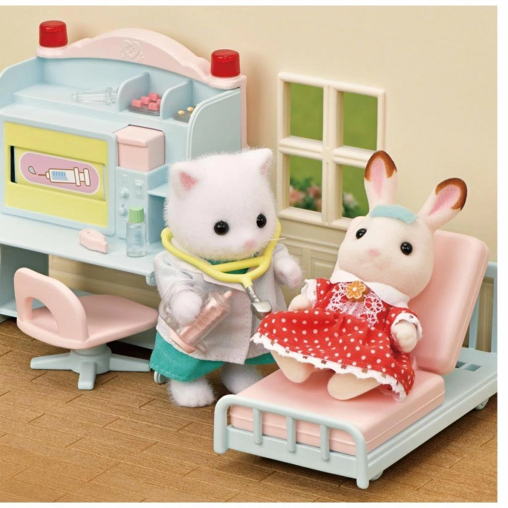 5705 Sylvanian Families Kasaba Doktoru Başlangıç Seti (1 figür dahildir) +3 yaş - Görsel 5