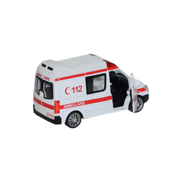 588A 8112Sesli Işıklı Çek Bırak Ambulans/İtfaiye 1:30 - Görsel 2